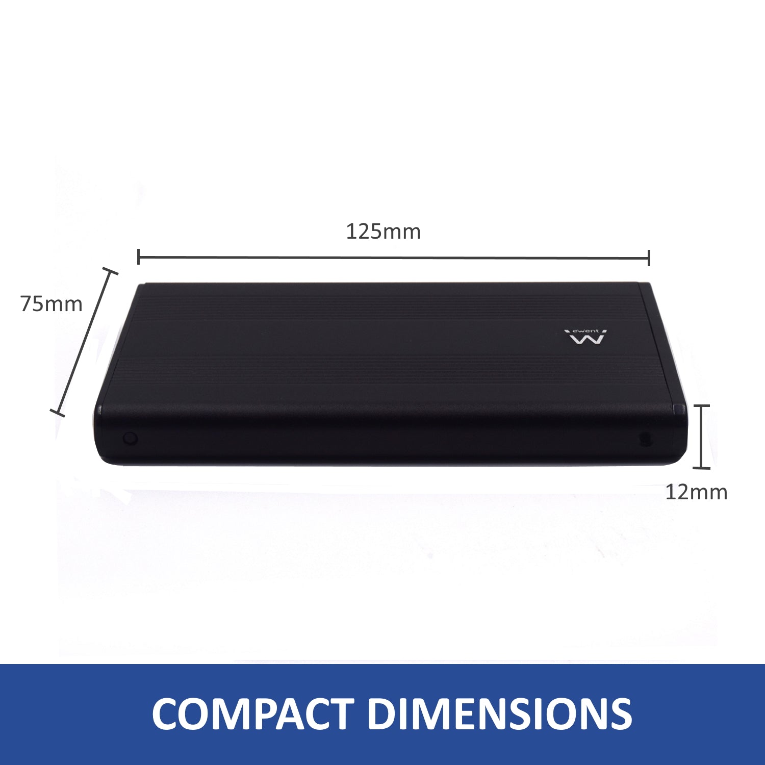 Carcasa portatil ewent para discos duros -  usb 2.0 -  sata 2.5pulgadas