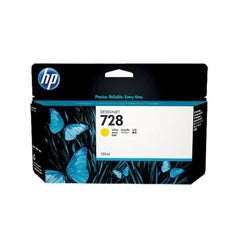 Cartucho tinta hp f9j65a  amarillo nº728