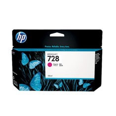 Cartucho tinta hp f9j66a magenta nº728