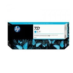 Cartucho tinta hp f9j76a cian  n 727 300ml