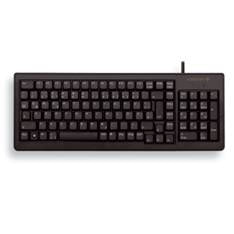 Teclado cherry slim reducida pad numerico usb negro