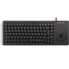 Teclado cherry xs trackball raton integrado compacto usb negro