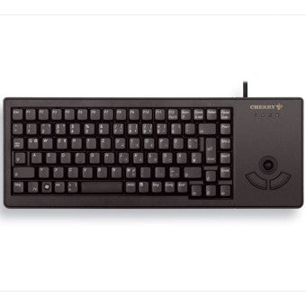 Teclado cherry g84 - 5400 usb track ball negro portugues