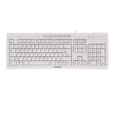 Teclado cherry stream 3.0 usb ultraplano blanco