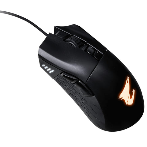 Mouse raton gigabyte optico gaming aorus m3 6400dpi usb negro