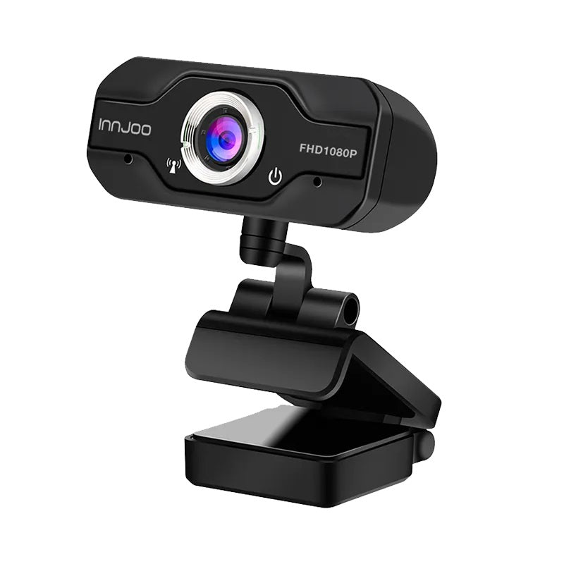 Webcam innjoo cam01 negra full hd - 30fps -  usb 2.0