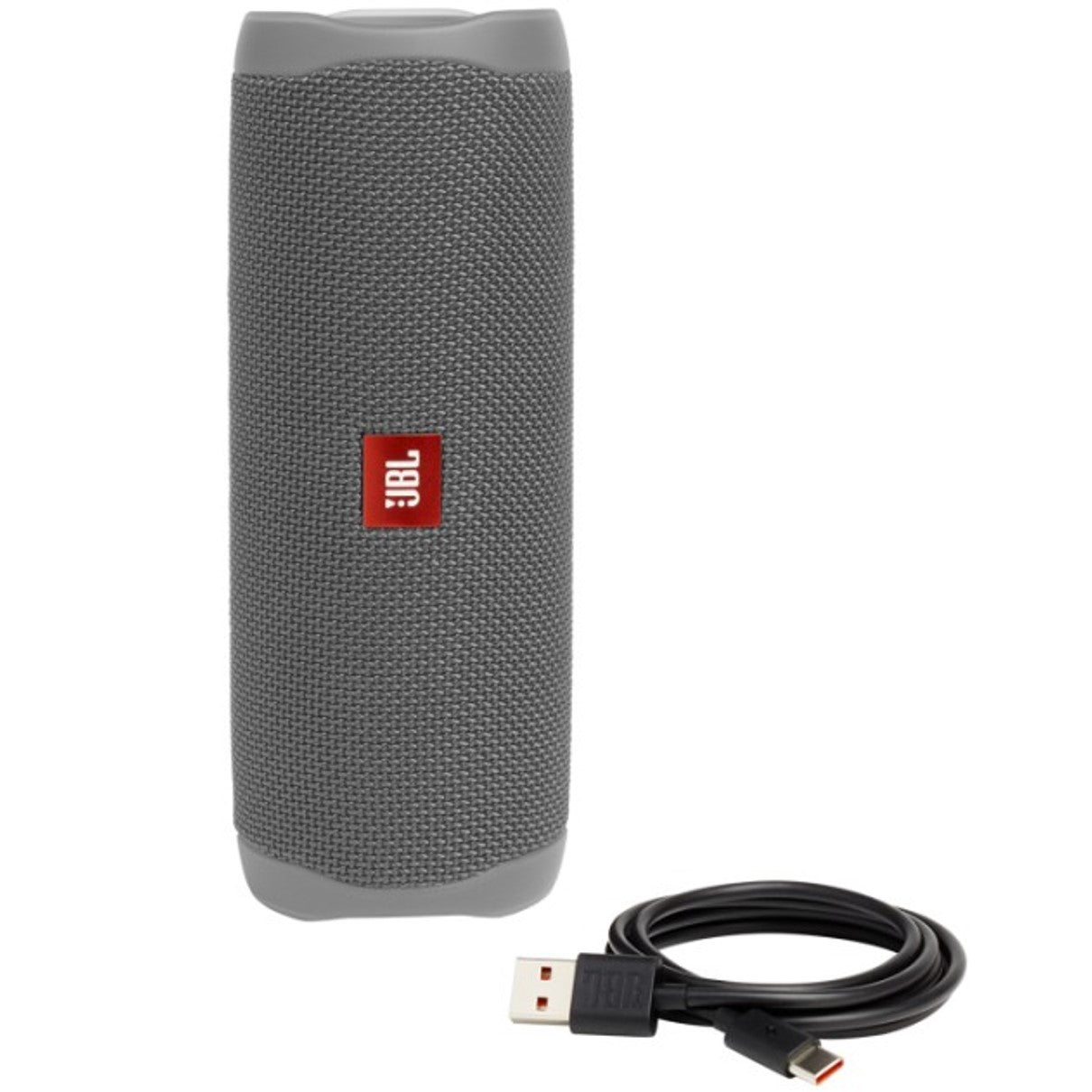 Altavoz bluetooth jbl flip 5 grey - 20w rms -  ipx7 - bateria 4800mah - manos libres - gris