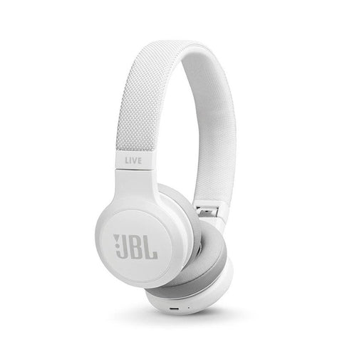 Auriculares bluetooth jbl live 400bt white - 32 ohm - tecnologia talkthru - compatible google -  amazon alexa - bateria recargable - funcion manos libres