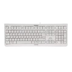 Teclado cherry kc 1000 silencioso usb ultra slim blanco