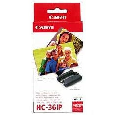 Papel foto canon kc - 36ip 8.6x5.4+tinta 36tarj cp100 - 200 - 220 - 300 - 330