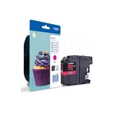 Cartucho tinta brother lc123m magenta 600 paginas dcpj4110dw -  mfcj4410dw - mfcj4510dw - mfcj4710dw