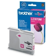 Cartucho tinta brother lc970m magenta 300 paginas dcp - 135c -  dcp - 150c -  mfc - 235c -  mfc - 260c