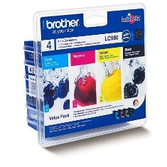 Multipack brother lc980valpb dcp145 -  195c -  165c -  375cw -  mfc250c -  255cw -  290c -  295cn