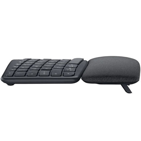 Teclado logitech ergo k860 ergonomico bluetooth & wireless grafito