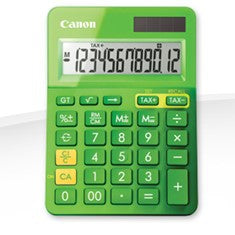 Calculadora canon sobremesa ls - 123k verde