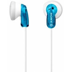 Auriculares sony mdre9lpl boton azul