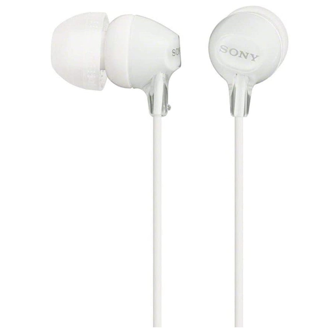 Auriculares sony mdrex15lplw boton blanco