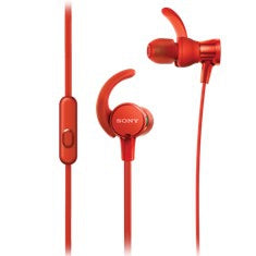 Auriculares sony mdr - xb510as boton -  rojo -  extra bass -  deportivo