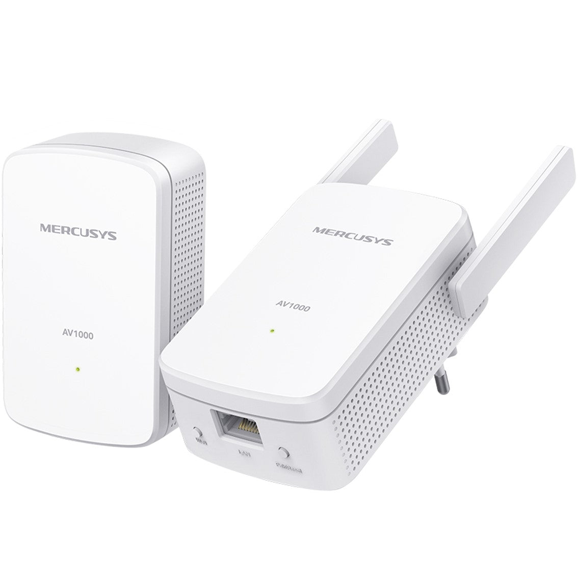 Kit de repetidores wifi mercusys mp510 kit av1000 gigabit -  300mbps -  pack 2 unidades