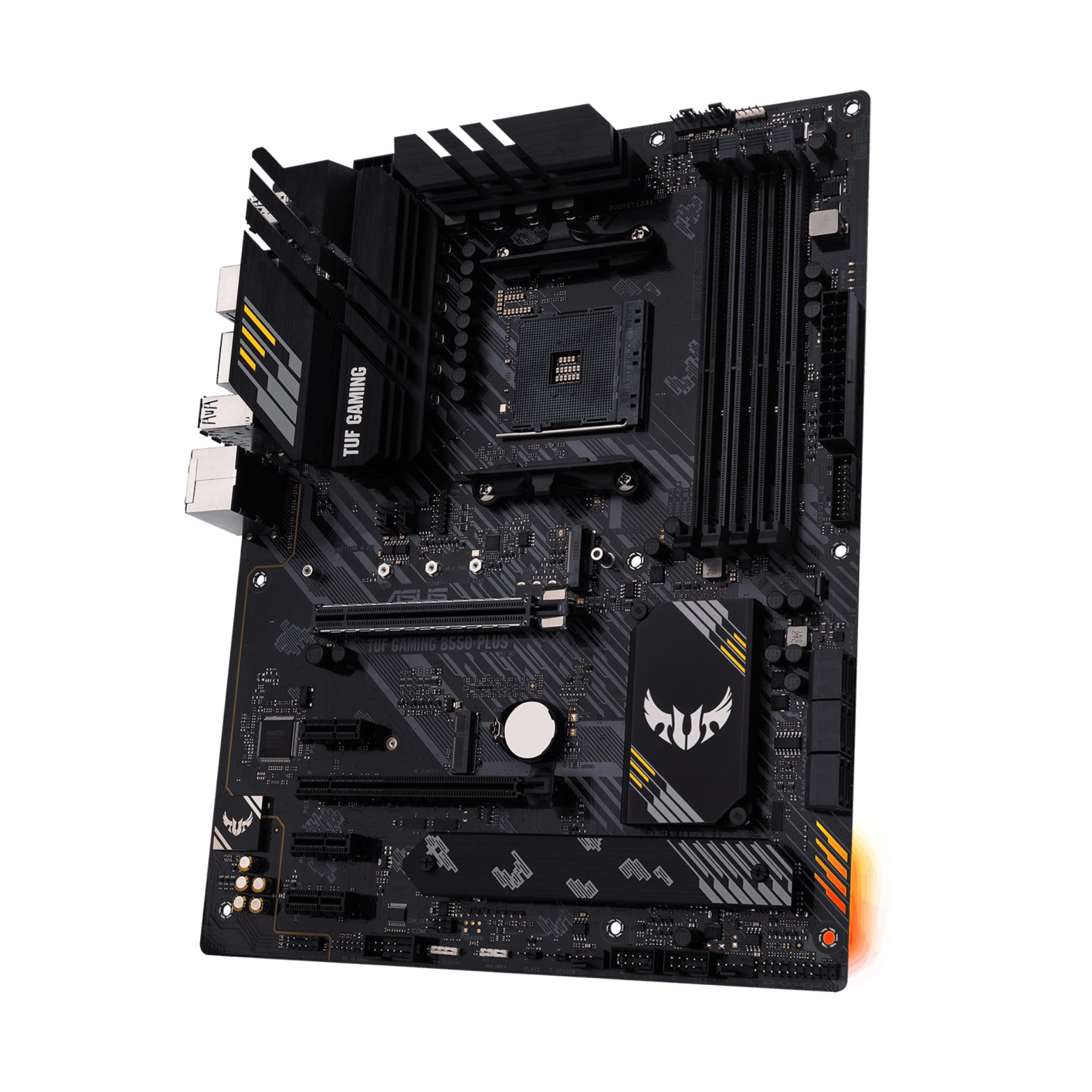 Placa base asus amd tuf gaming b550 - plus atx -  4x ddr4 -  6x sata 6gb - s -  5x usb 3.2 -  1x usb tipo c -  2x usb 2.0 90mb14g0 - m0eay0