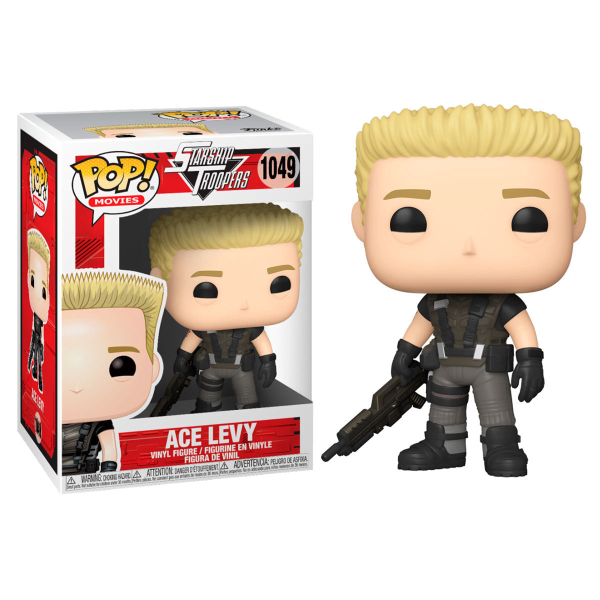 Funko pop cine starship troopers ace levy