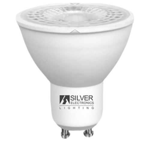 Bombilla led silver electronic eco dicroica 5w=35w -  gu10 -  6000k -  38º -  381 lm -  luz fria -  a+