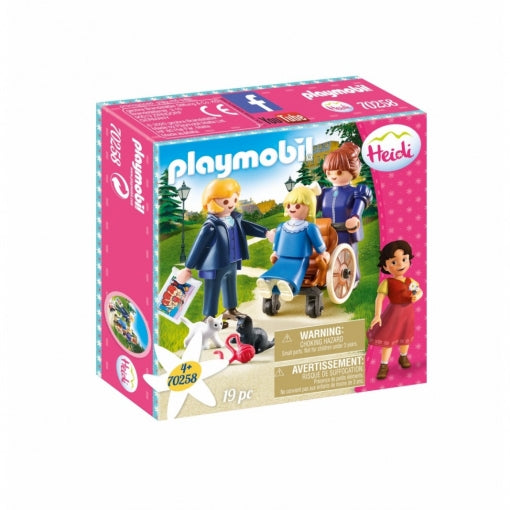 Playmobil heidi clara padre y señorita rottenmeier