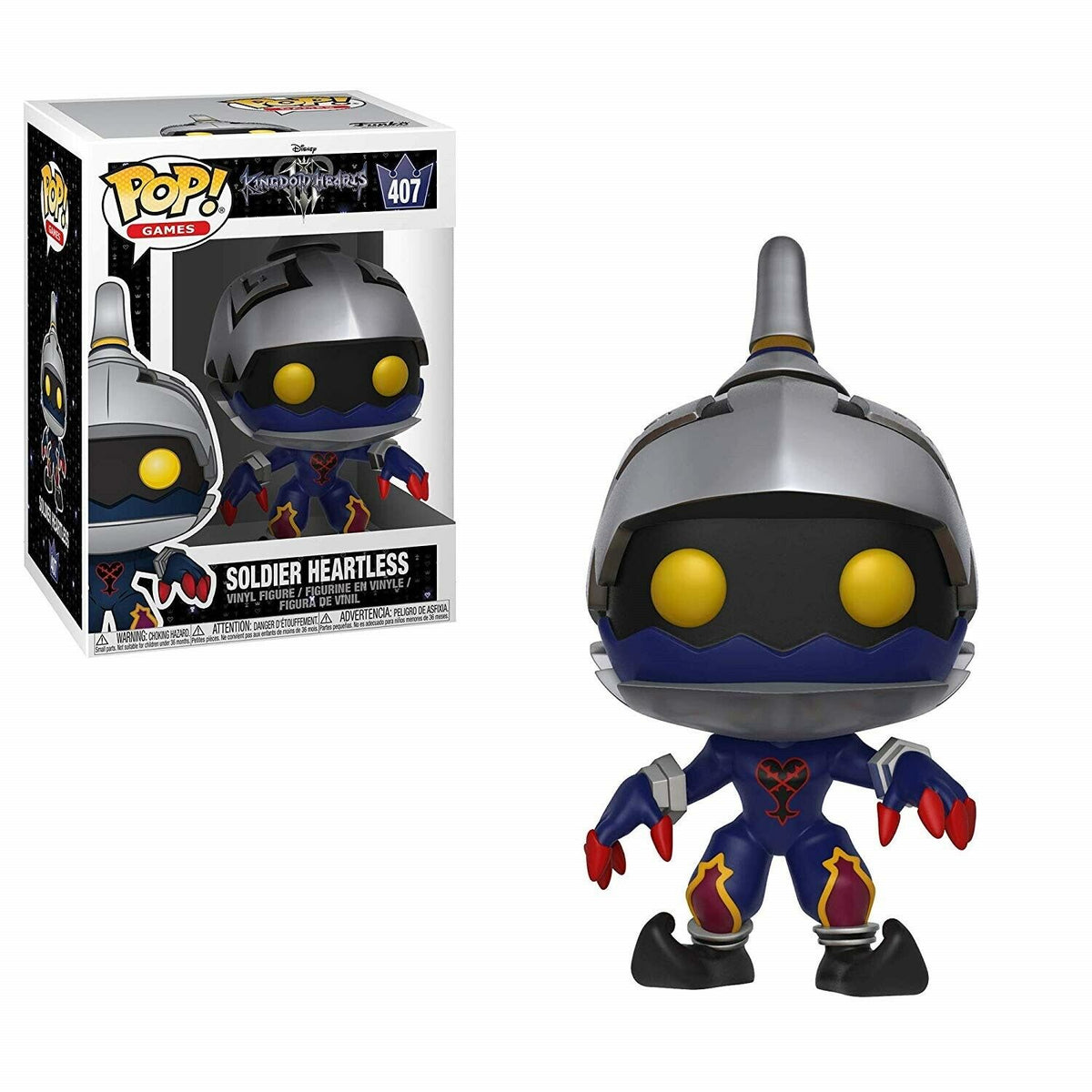Funko pop kingdom hearts soldado despiadado sincorazon 34056