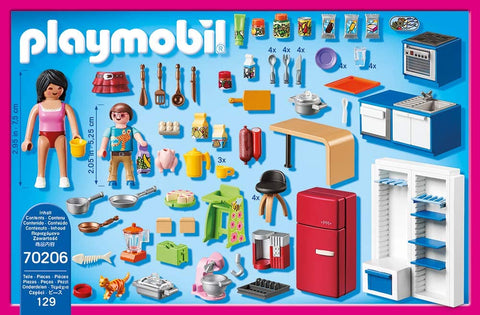 Playmobil casa de muñecas cocina