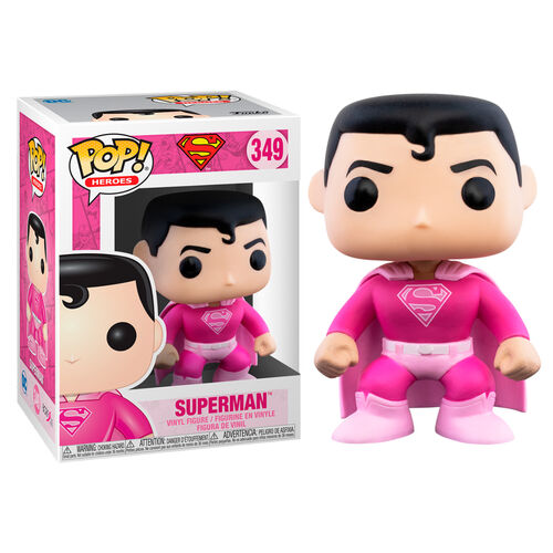 Funko pop dc superman rosa investigacion contra el cancer de mama 49988