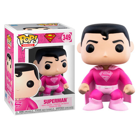 Funko pop dc superman rosa investigacion contra el cancer de mama 49988