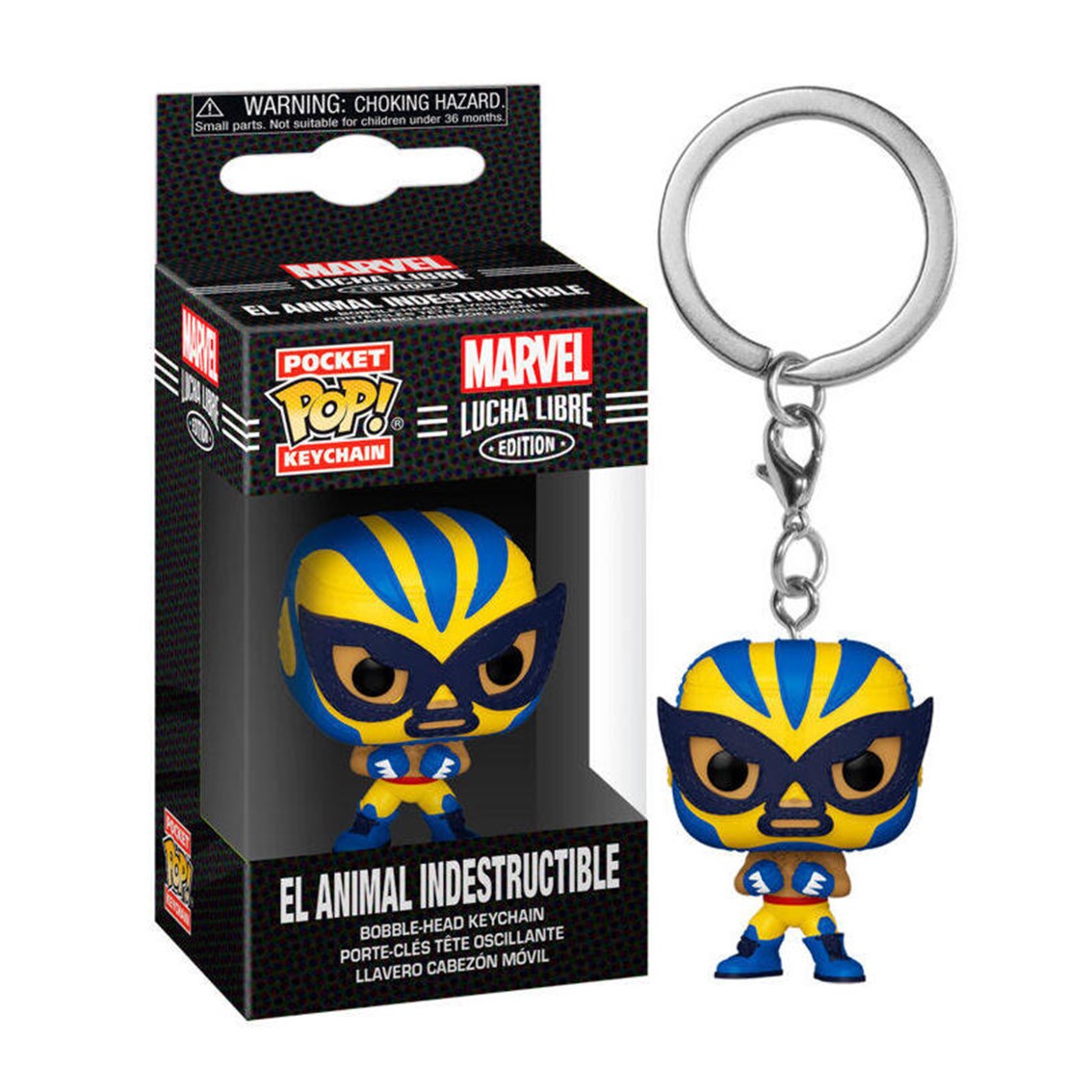 Funko pop keychain llavero marvel luchadores lobezno 53896