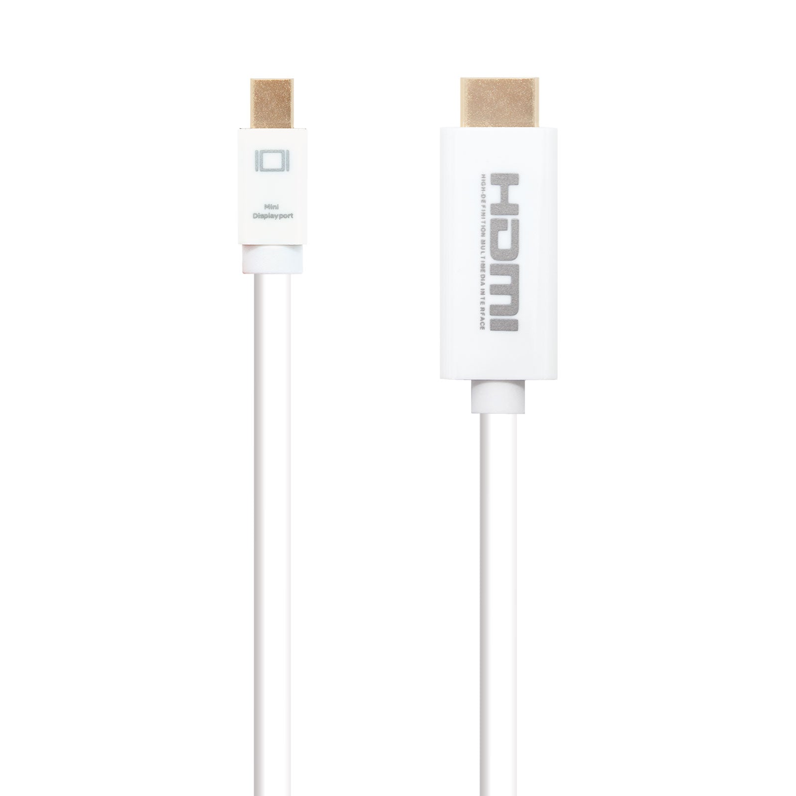 Cable nanocable conversor mini dp a hdmi mini dp - m -  hdmi - m blanco 2.0 m