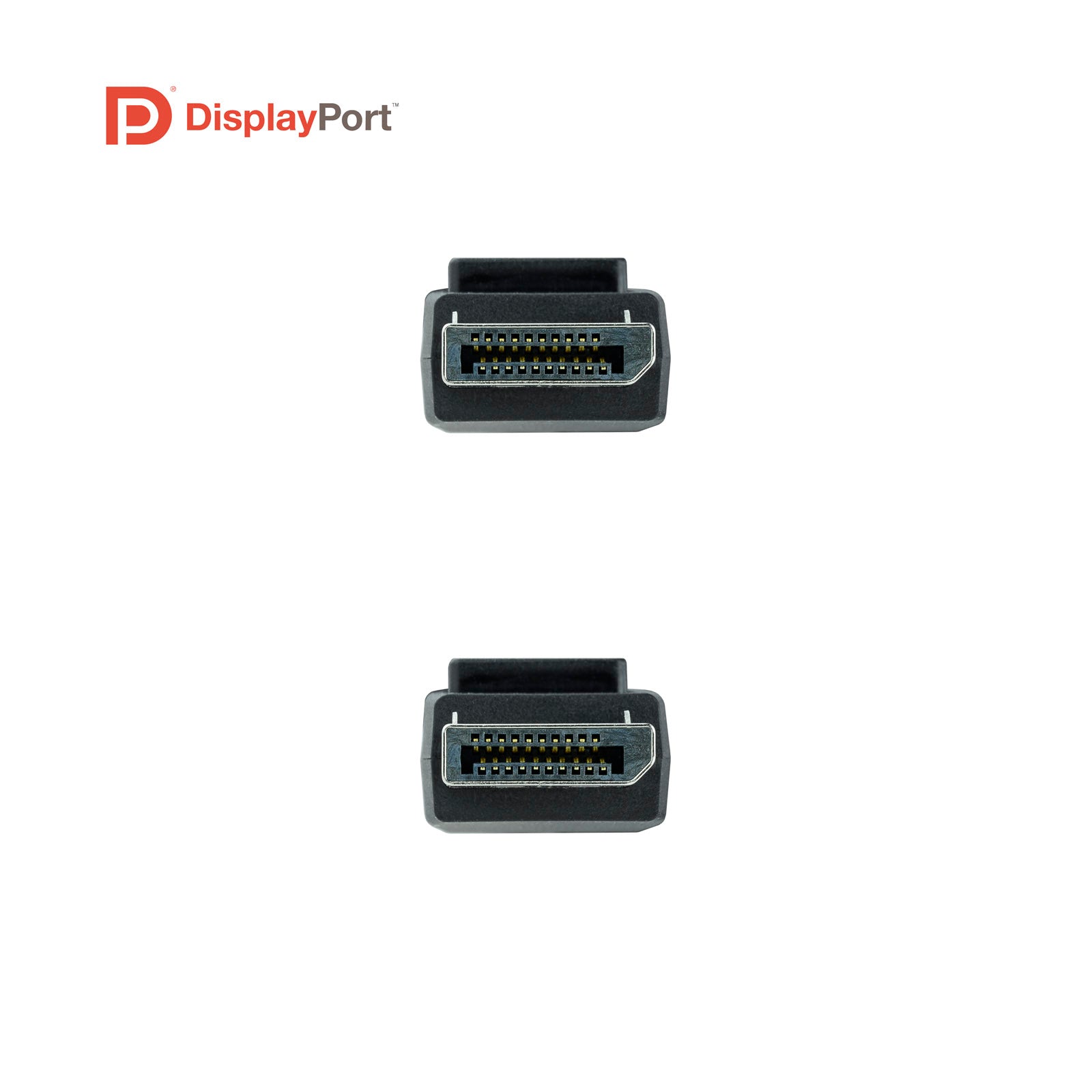 Cable nanocable displayport 1.4 certificado vesa dp - m - dp - m negro 2.0m