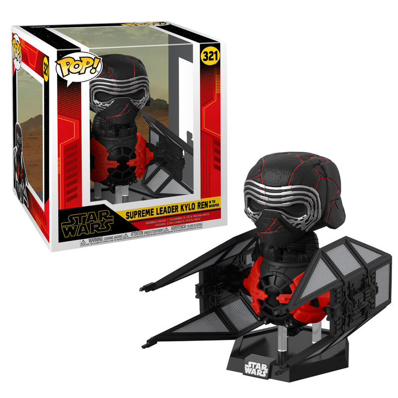 Funko pop deluxe star wars kylo ren pilotando nave 39914