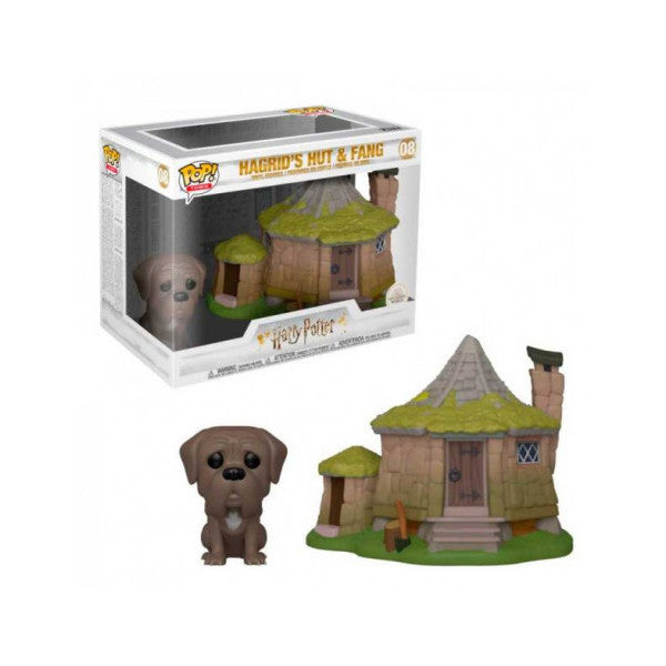 Funko pop harry potter cabaña de hagrid con perro fang 44230
