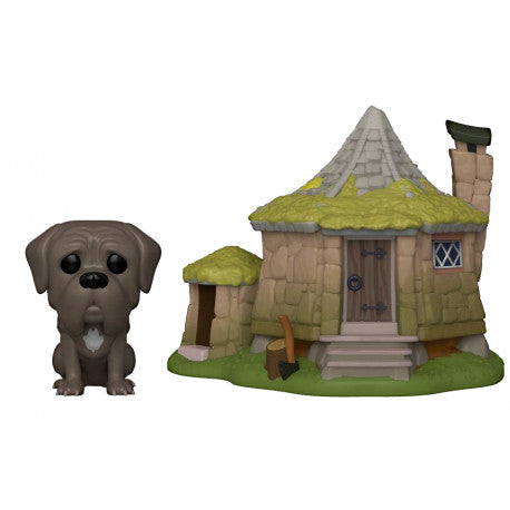 Funko pop harry potter cabaña de hagrid con perro fang 44230
