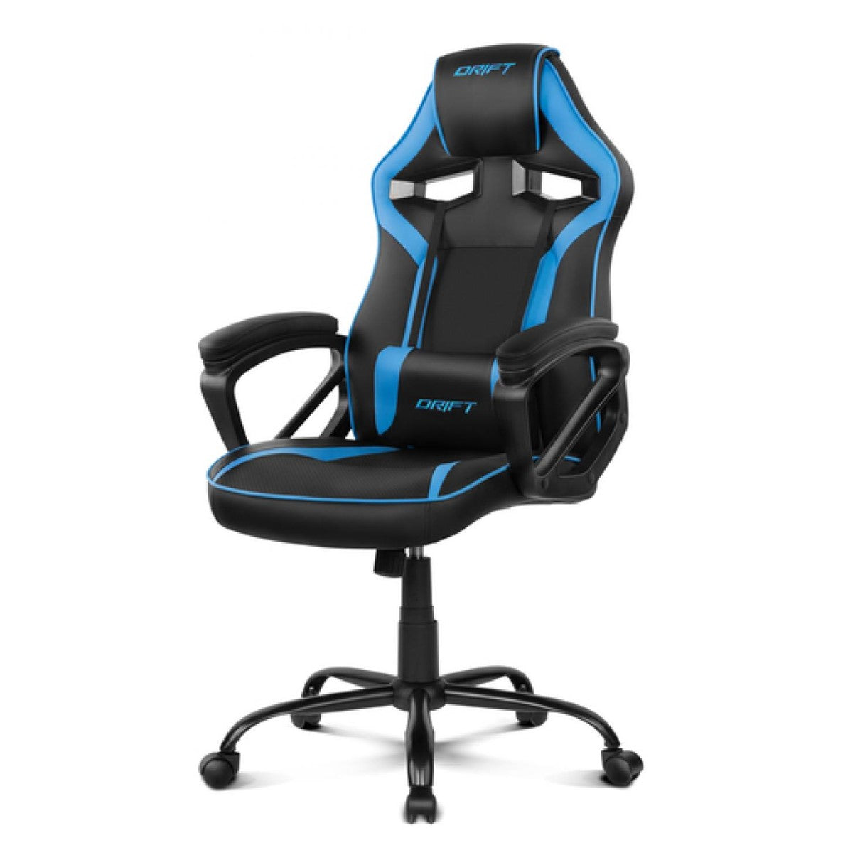 Silla gaming drift dr50 black - blue negra - azul