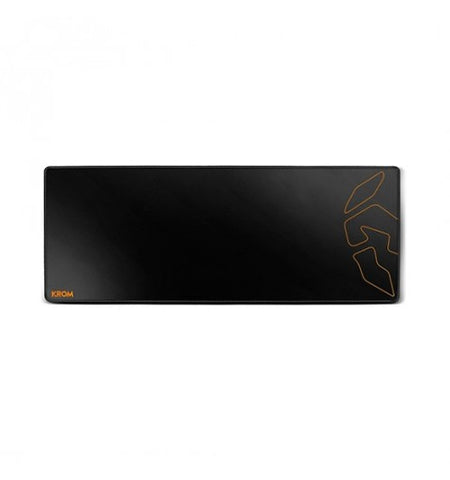 Alfombrilla krom knout xl extended gaming para mouse raton y teclado 850 x 300 x 4 mm.