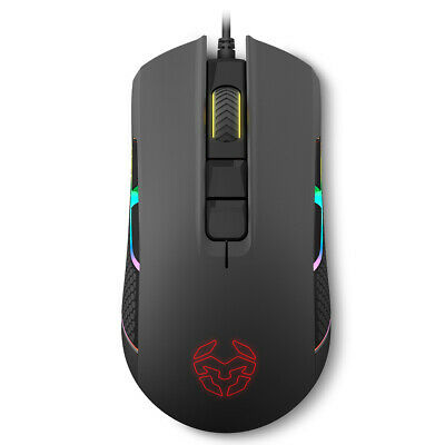 Mouse raton krom kolt gaming 4000 dpi usb rgb ambidiestro