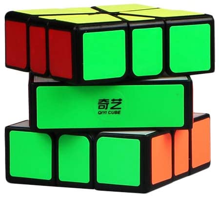 Cubo de rubik qiyi qif a square - 1 bordes negros