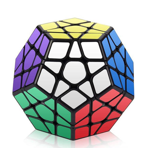 Cubo de rubik qiyi qiheng s megaminx bordes negros