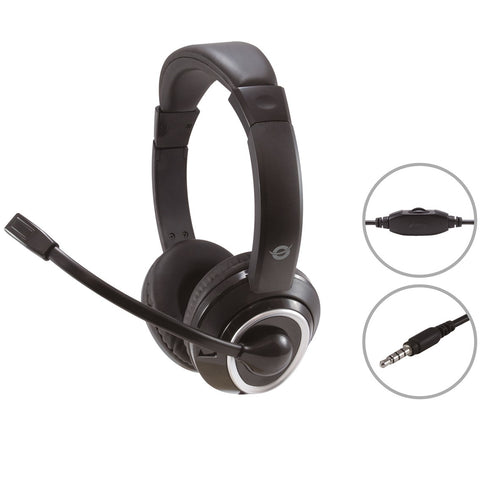 Auricular conceptronic polona02b  - jack 3.5mm - microfono - control volumen