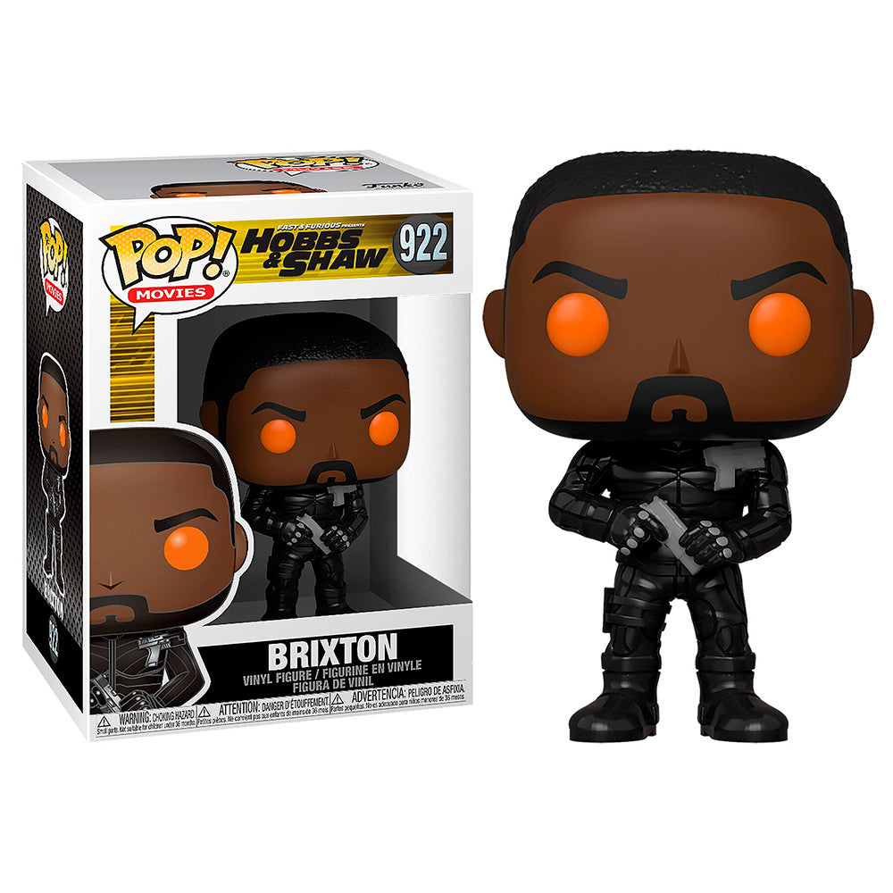 Funko pop cine fast & furious hobbs & shaw brixton con ojos naranjas 47754