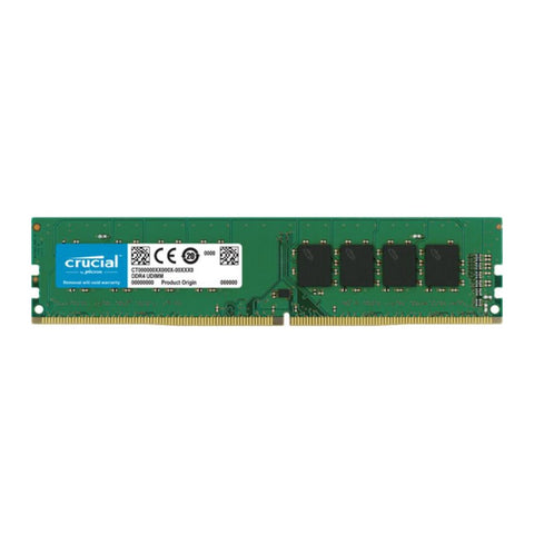 Memoria ram ddr4 32gb crucial - dimm - 3200 mhz - pc4 25600 cl22