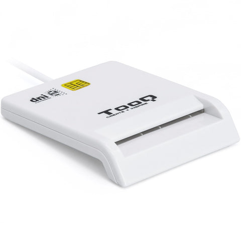 Lector de tarjetas dni tooq tqr - 210w usb 2.0 blanco