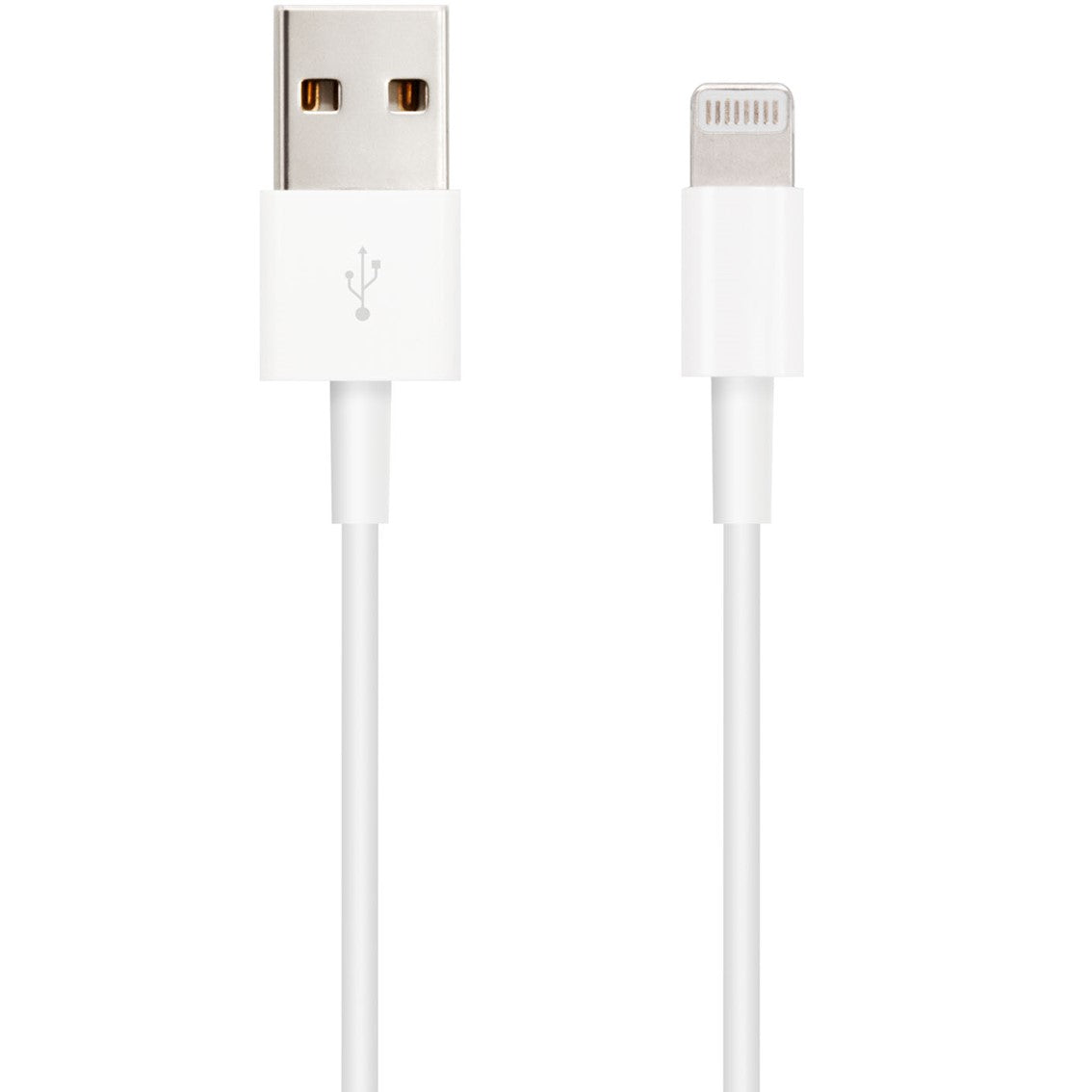 Cable nanocable usb 2.0 a iphone lightning - usb macho macho blanco 1m