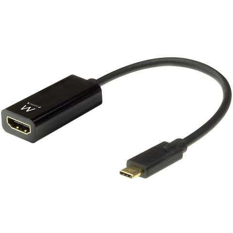 Cable adaptador ewent usb tipo c a hdmi 4k - 30hz macho - hembra