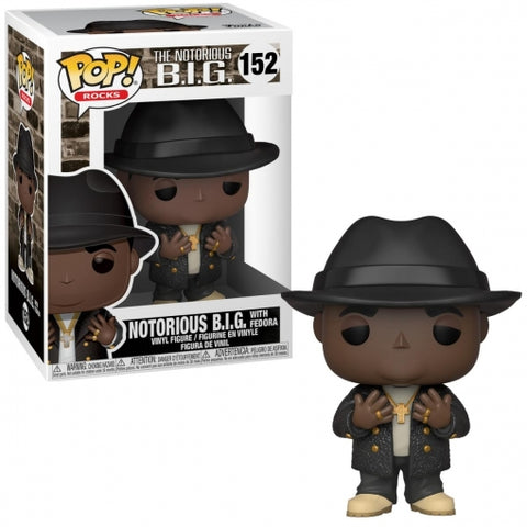 Funko pop estrellas de la musica biggie notorious big con fedora 45430