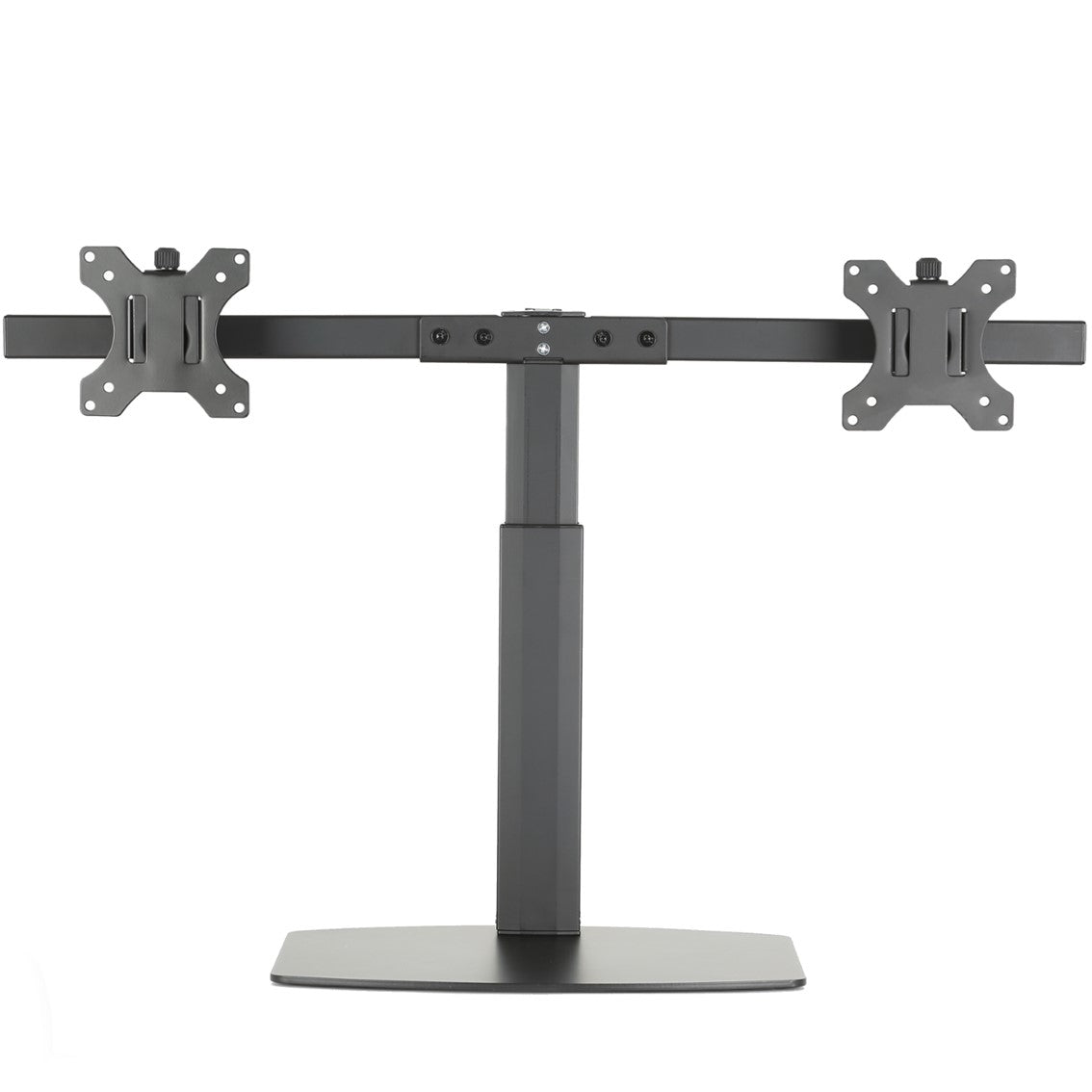 Soporte de mesa ewent ew1538 con resorte de gas para 2 monitores de hasta 27pulgadas